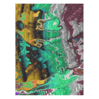 Toalha De Mesa Abstrato de alimentação 621B