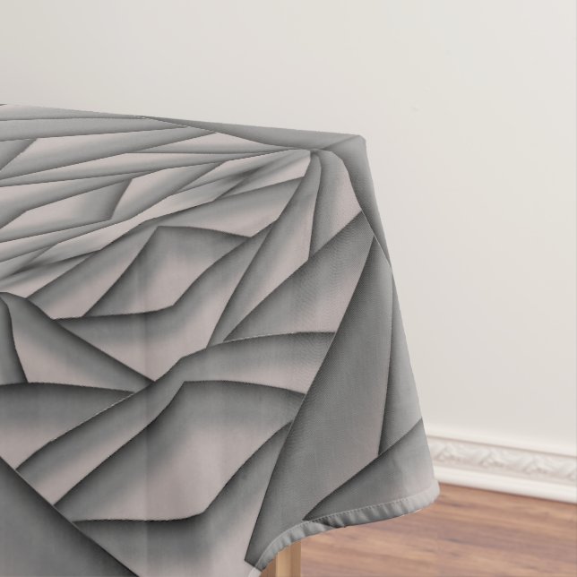 Toalha De Mesa Abstrato de Arte Congelada no Tempo (Posição Original)