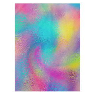 Toalha De Mesa Abstrato de de arco-íris Trabalho de arte