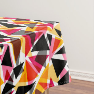 Toalha De Mesa Abstrato, Geométrico, Triângulos, Formas Geométric