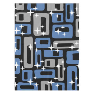 Toalha De Mesa Abstrato Moderno do Meio século Retroativo