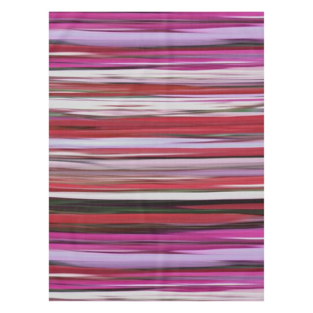 Toalha De Mesa Abstrato nº 2: Desfocamento vermelho (Frente)