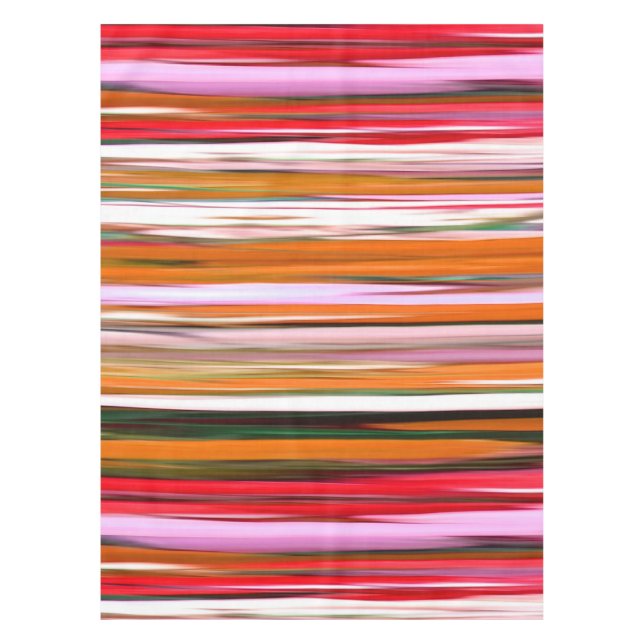 Toalha De Mesa Abstrato nº 2: Desfoque laranja (Frente)