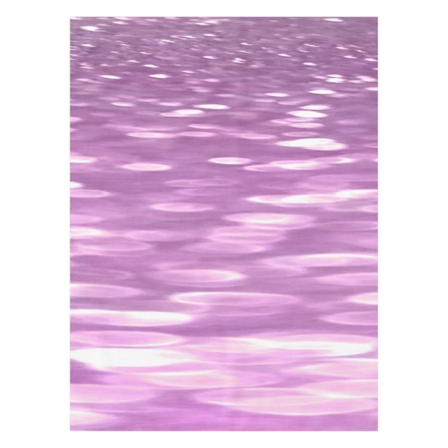 Toalha De Mesa Abstrato nº 3: Shimmer Lilac (Frente)