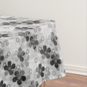 Toalha De Mesa Abstrato para crianças flores bonitinhas de desenh