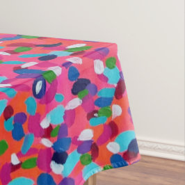 Toalha De Mesa Abstrato rosa