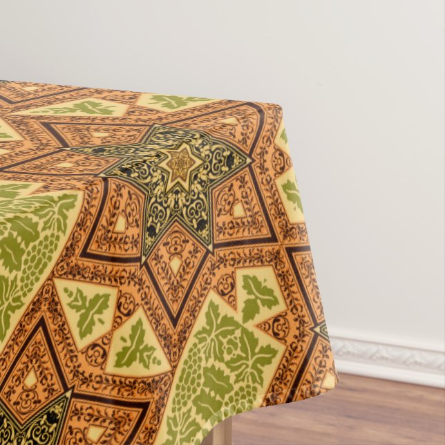 Toalha De Mesa Açafrão de Magen Madhi (Posição Original)