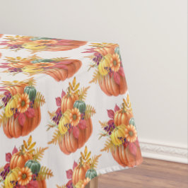 Toalha De Mesa Ação de Graças Pumpkins Tablecloth