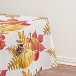 Toalha De Mesa Ação de Graças Pumpkins Tablecloth