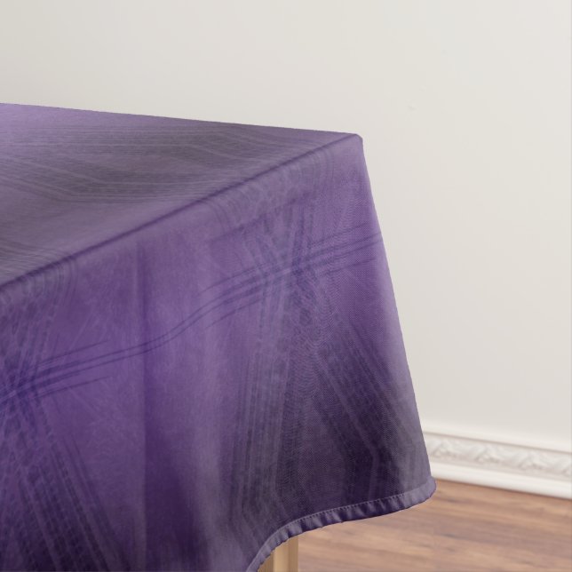 Toalha De Mesa Aceitação | Padrão de Boho Eclético Violet (Posição Original)