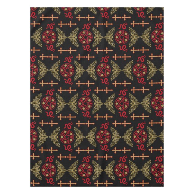 Toalha De Mesa Acessórios de Arte Gótica (Frente)