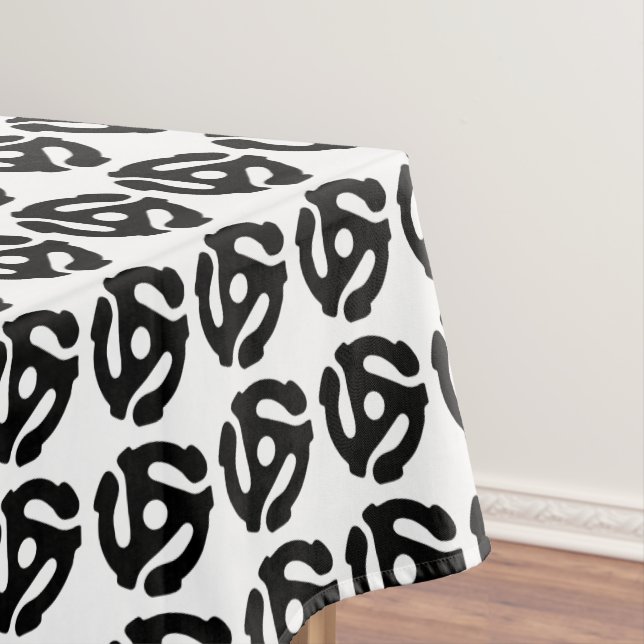 Toalha De Mesa Adaptador de vinilo de 7 polegadas e 45 rpm insere (Posição Original)