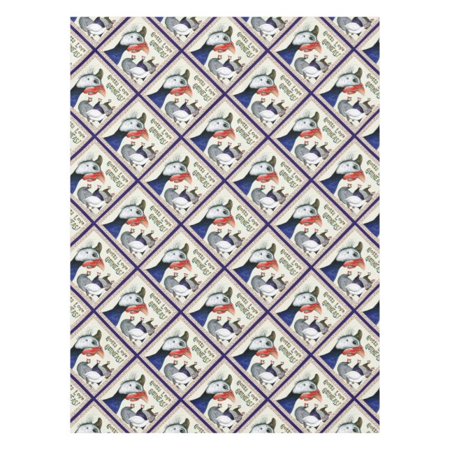 Toalha De Mesa Adoro Guineas! (Frente)