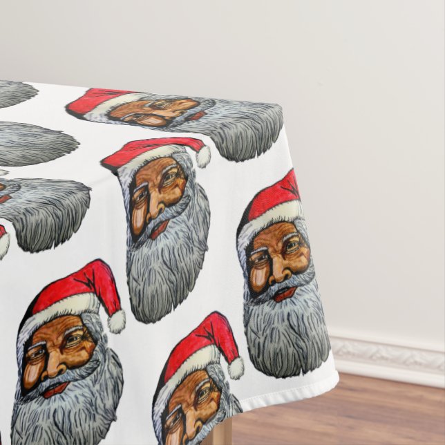 TOALHA DE MESA AFRICAN AMERICAN KRIS KRINGLE (Posição Original)