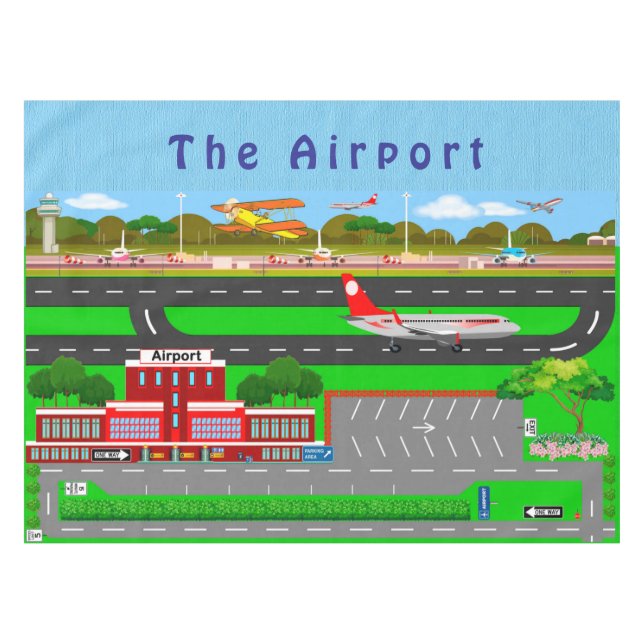 Toalha De Mesa Airport (Frente (Horizontal))