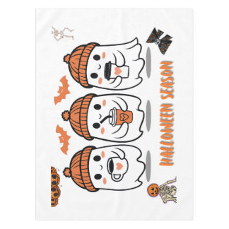 Toalha De Mesa aison Halloween – fantômes café mignons