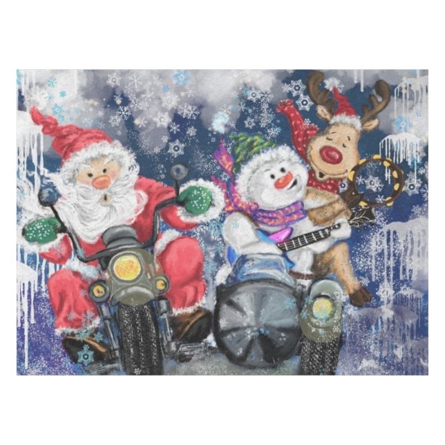 Toalha De Mesa Alegria - Feliz Natal (Frente (Horizontal))