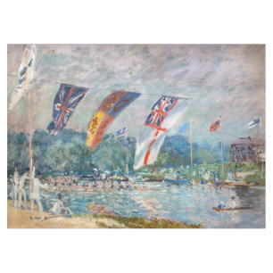 Toalha De Mesa Alfred Sisley - Regatta em Molesey