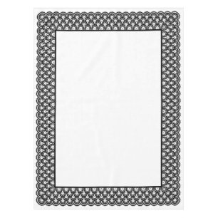 Toalha De Mesa Alguns crânio da cor e Tablecloth do laço dos