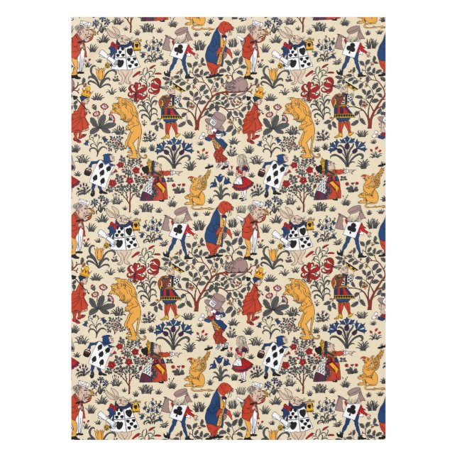 Toalha De Mesa Alice no País das Maravilhas (Frente)