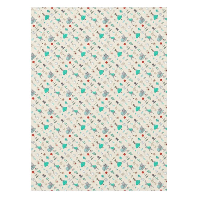 Toalha De Mesa Alice no país das maravilhas (Frente)