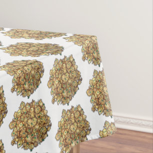 Toalha De Mesa Aloo Gobi Couve-flor Batatas Comidas indianas Cuis