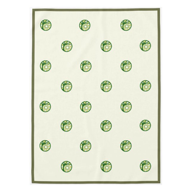 Toalha De Mesa Altar Cloth com Suntree, 52"x70" (Frente)