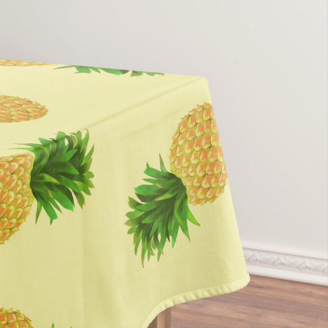 Toalha De Mesa Amarelo de abacaxi (Posição Original)