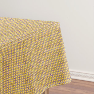 Toalha De Mesa Amarelo e Roxo