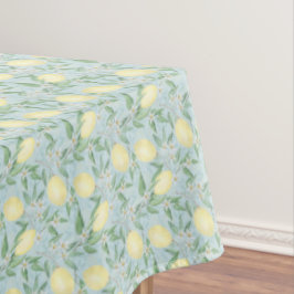 Toalha De Mesa Amarelo limão fresco cítrico