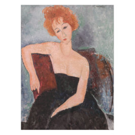 Toalha De Mesa Amedeo Modigliani - Vestido da Noite Ruiva