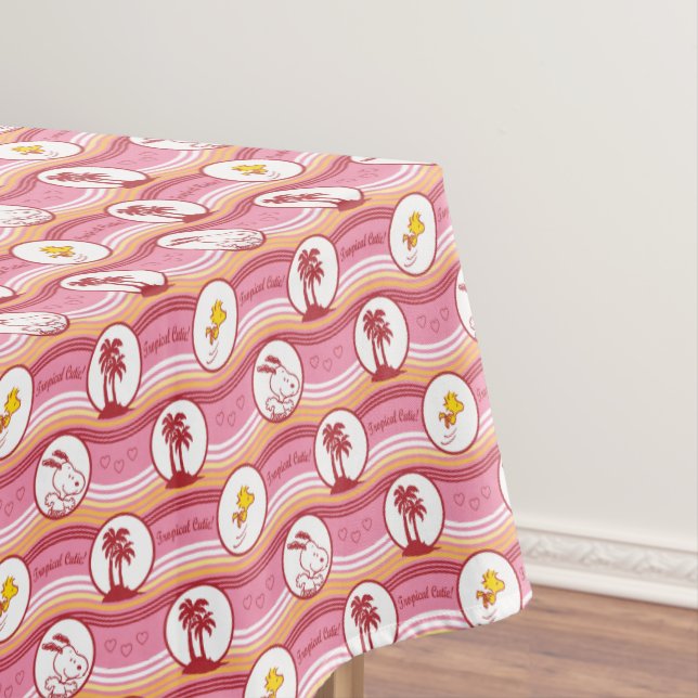 Toalha De Mesa Amendoins | Circuito Tropical de Snoopy & Woodstoc (Posição Original)