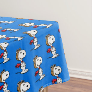 Toalha De Mesa Amendoins Snoopy O Áce Voador