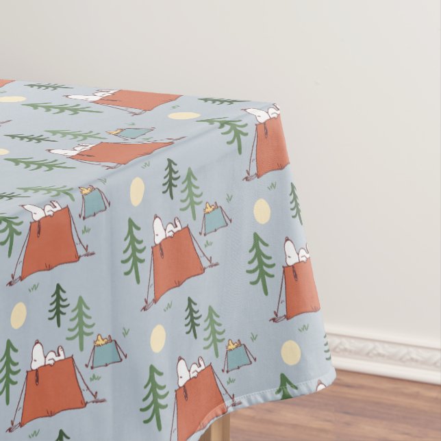 Toalha De Mesa Amendoins | Tendas de esnoopia e de madeira (Posição Original)