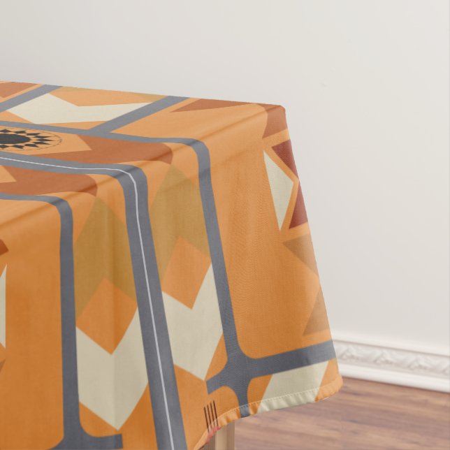 Toalha De Mesa Americano nativo (Posição Original)