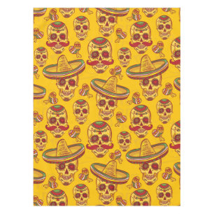 Toalha De Mesa Amigo Skulls