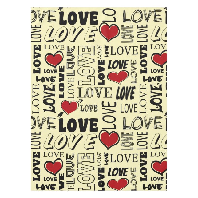 Toalha De Mesa Amor (Frente)