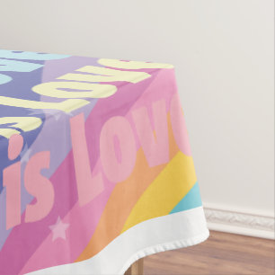 Toalha De Mesa Amor é Amor