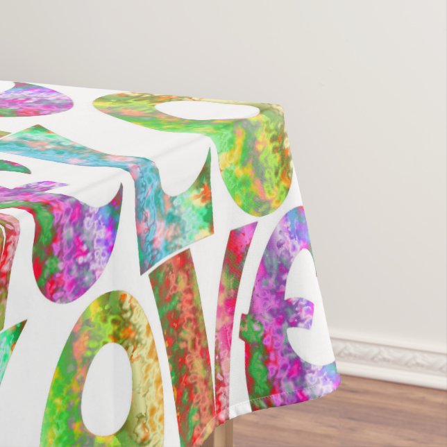TOALHA DE MESA AMOR GROOVADO (Posição Original)