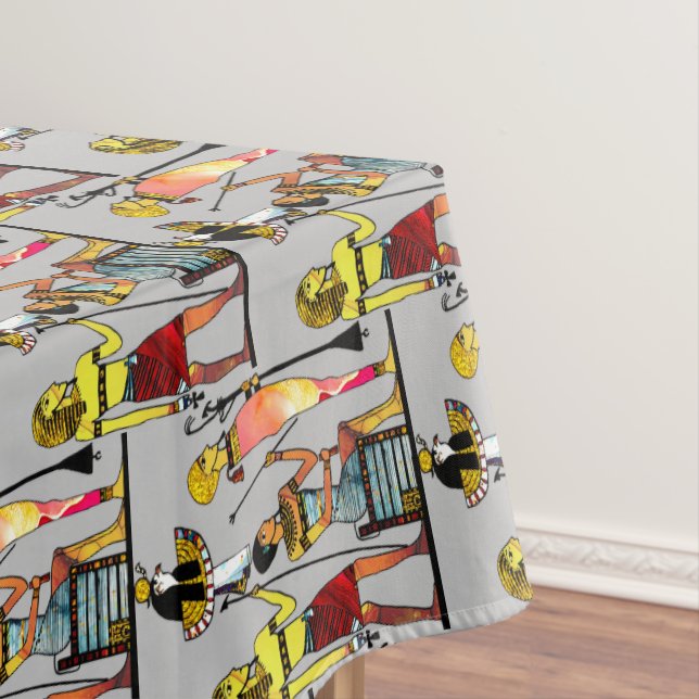 Toalha De Mesa Antigo Egito Faraó Lavish Ormamentation (Posição Original)