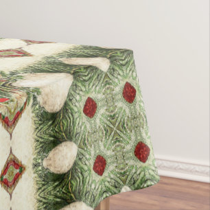 Toalha De Mesa Antiquado Natal da Vintage Themed Parte 19 Ephemer