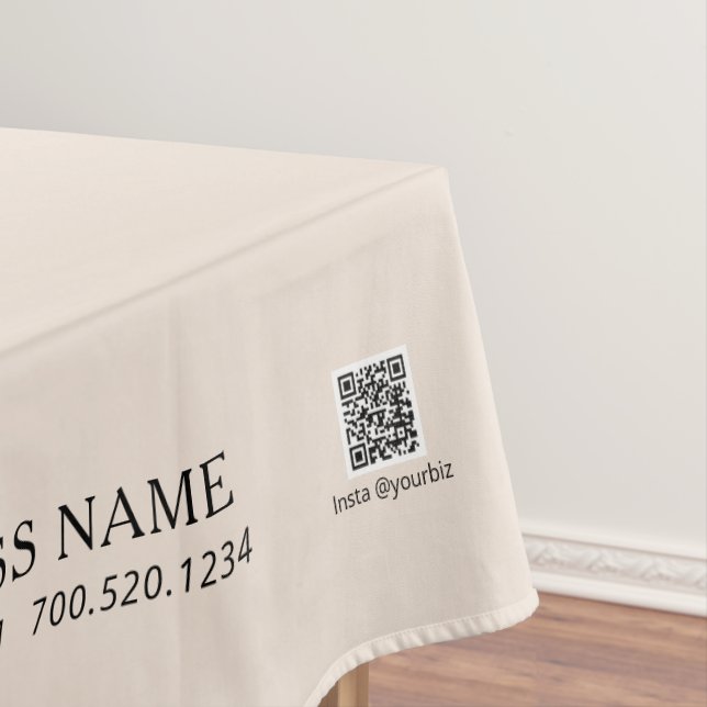 Toalha De Mesa Apresentação do Artesanato do logotipo da empresa  (Posição Original)