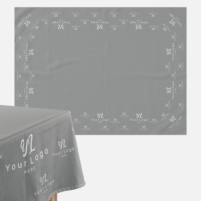 Toalha De Mesa Apresentação do logotipo comercial personalizado d (Criador carregado)