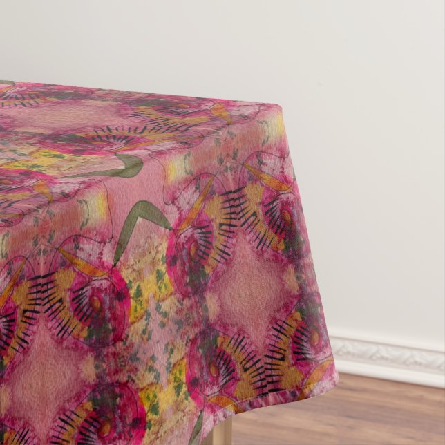 Toalha De Mesa Aquarela E Abstrato De Tinta Belas Artes (Posição Original)