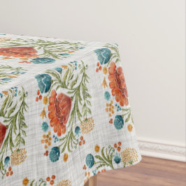 Toalha De Mesa Aquarela Flor Moderno Motif Terrestre Whimical