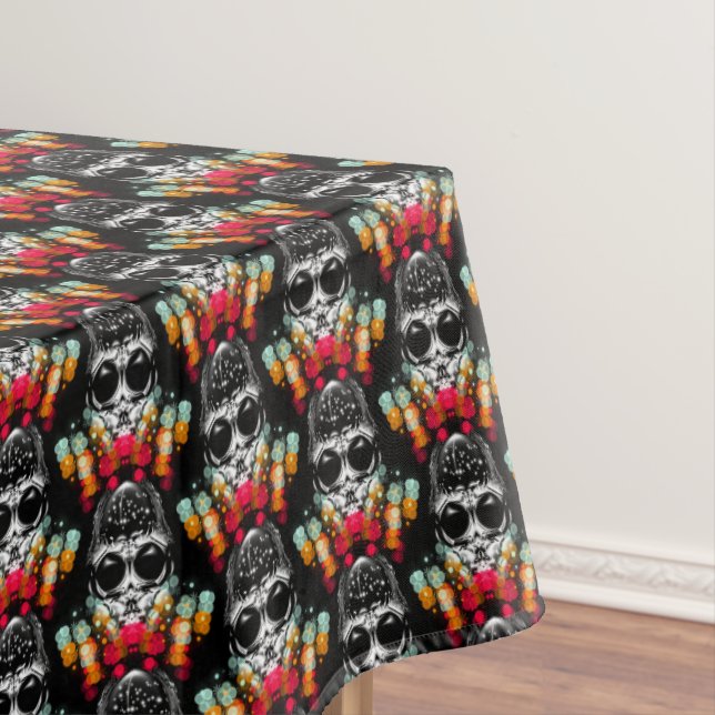 Toalha De Mesa Aranha de queda com padrão de chapéu de Dewdrop (Posição Original)