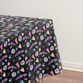 Toalha De Mesa Aranhas e Milho Doce do Halloween