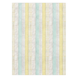 Toalha De Mesa Arco Geométrico Rustic Mint & Yellow Boho