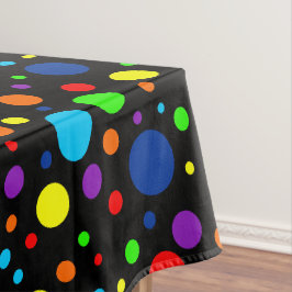 Toalha De Mesa Arco-Íris Escuro Tablecloth