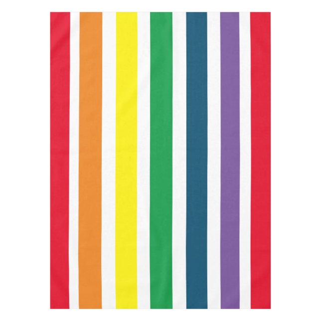 Toalha De Mesa Arco-Íris Strike (Frente)